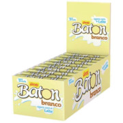 CHOC. BATON GAROTO BRANCO 16GR