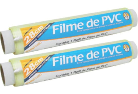 BOBINA FILME PVC WIDA 28CMX1000MTS REFIL