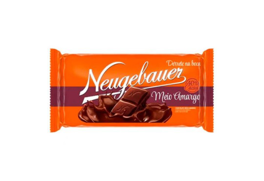 CHOC. BARRA XNEUGEBAUER 40% CACAU MEIO AMARGO 80GR
