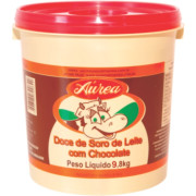 DOCE LEITE ÁUREA C/ CHOCOLATE 9,8KG