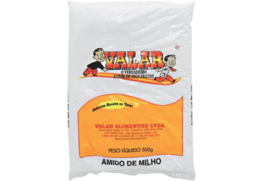 AMIDO DE MILHO VALAR 500GR