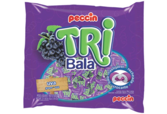 BALA PECCIN TRIBALA UVA 600GR