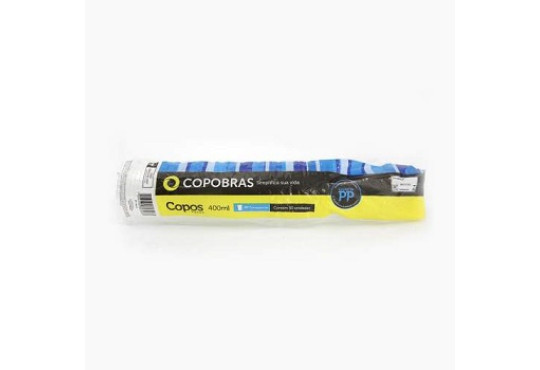 COPO PLASTICO COPOBRAS PP 400ML C/50 TRANSP. CFT-400