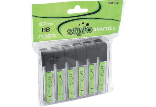 GRAFITE STYLO 7MM C/ 12