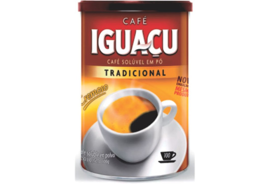 CAFÉ IGUAÇÚ SOLÚVEL PÓ 100GR