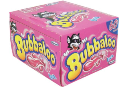 CHICLÉ BUBBALLO UVA C/ 60