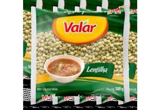 LENTILHA VALAR 500GR