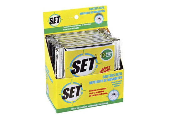 REFIL PASTILHA " SET INSET " CAIXA C/20
