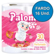 PAPEL HIG. PALOMA PERFUMADO 16X4X30 MT