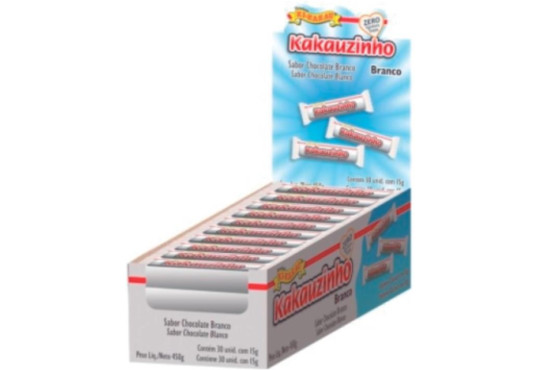CHOC. KAKAUZINHO BRANCO C/ 30
