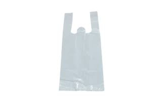 SACOLA PLAST. RECICLADA BRANCA 50X60 # C/5KG # LUMACK