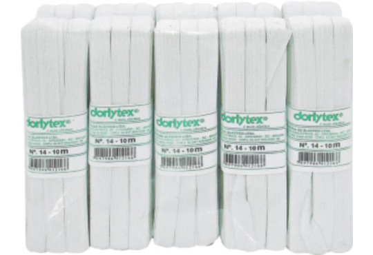 ELÁSTICO Nº 14 DORLYTEX 10MT