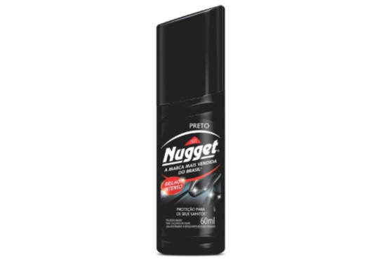 CERA LÍQUIDA NUGGET PRETO P/ SAPATO 60ML