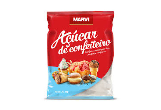 SORV. MARVI ACUCAR CONFEITEIRO 1KG