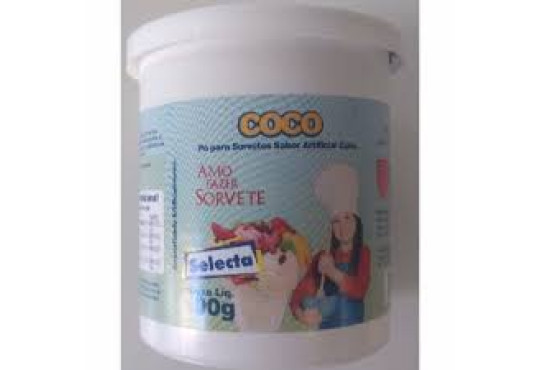 SORV. SELECTA SABOR COCO 100GR CASEIRO