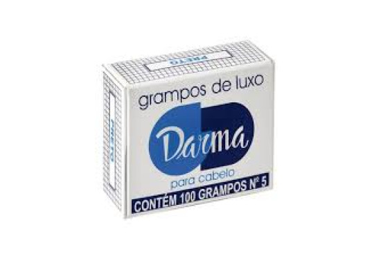 GRAMPO CABELO DARMA PRETO C/100