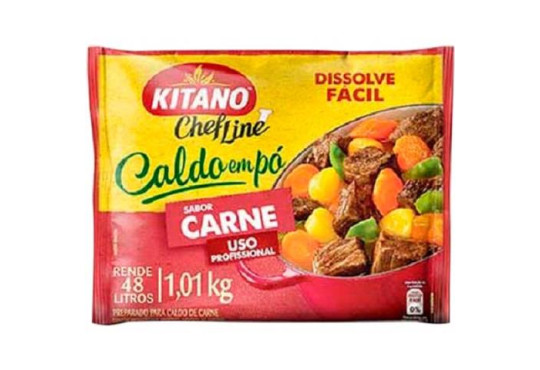 CALDO PÓ KITANO CARNE YOKI 1,01KG