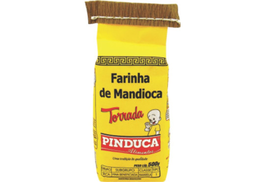 FARINHA DE MANDIOCA PINDUCA TORRADA 500GR