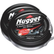 CERA PASTA NUGGET PRETO P/ SAPATO 36G