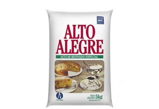 ACUCAR " REFINADO " ALTO ALEGRE 6X5KG