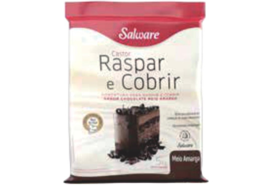 CHOC. COB. CASTOR MEIO AMARGO 5KG
