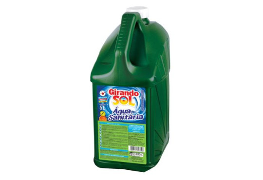 AGUA SANITARIA GIRANDO SOL 5LT HIPOCLORITO