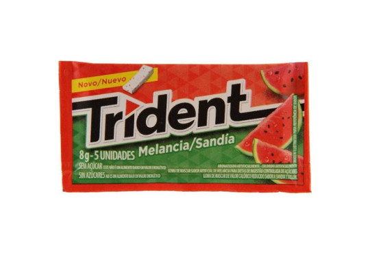 CHICLE TRIDENT. MELANCIA C/ 21 X 5