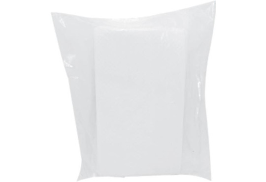 SACO PAPEL BRANCO PIPOCA 8CM C/ 500