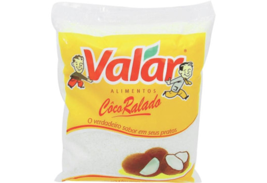 CÔCO RALADO VALAR 500GR