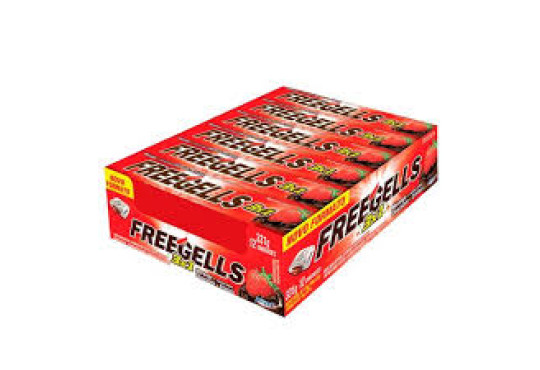 DROPS FREEGELLS RECHEIO CHOC./ CEREJA C/12