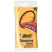 APARELHO BARBA BIC SENSITIVE 1 LAMINA LEVE 15 PAGUE 12