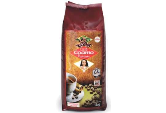 CAFÉ COAMO GRÃO TORRADO 1KG