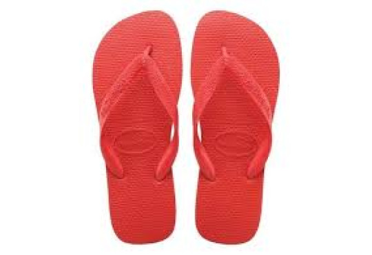 CHIN. HAVAIANA TOP VERMELHO RUBI 35X36