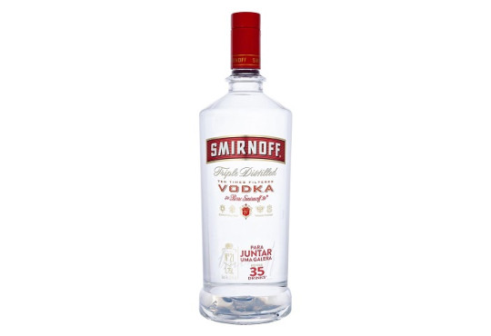 LT. VODKA SMIRNOFF VIDRO 1LT