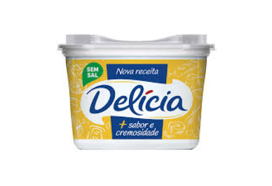 MARGARINA DELICIA CREMOSA " S E M  S A L " 500GR