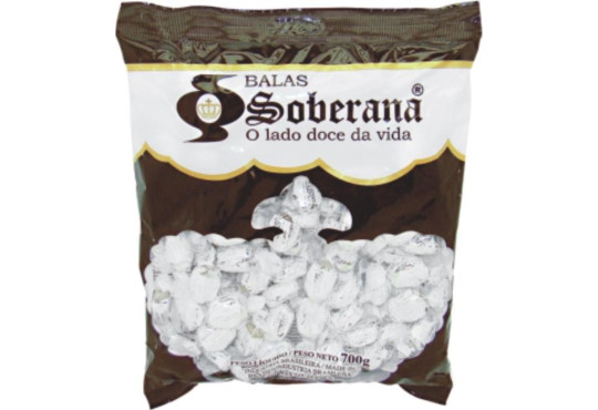 BALA SOBERANA MILKLANDER LEITE 600GR