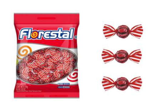 BALA FLORESTAL BOLINHA CANELA 500GR