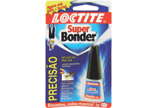 COLA SUPER BONDER LOCTITE 5GR