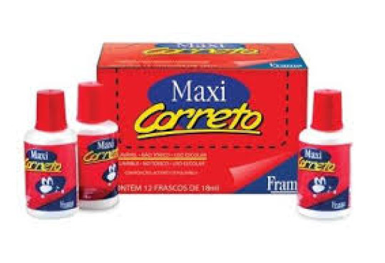 ESC. CORRETIVO LIQ. MAXI 12X18ML