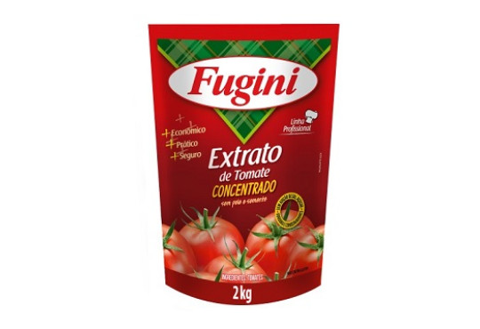 EXTRATO DE TOMATE FUGINI BAG 2KG