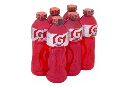 ISOTONICO GATORADE MORANGO/MARACUJA 6X500ML