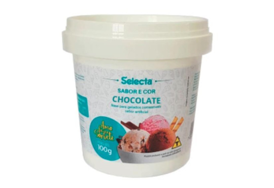 SORV. SELECTA CHOCOLATE PRETO 100GR