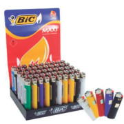 ISQUEIRO BIC CHAMA MAXI C/ 50 BANDEJÃO