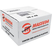 SACOLA PLAST. MASSUDA 38X48 C/ 1000 CAIXA OXIBIODEGRADAVEL