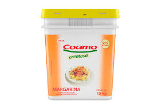 MARGARINA COAMO 50%LIP C/SAL BALDE 14,5KG