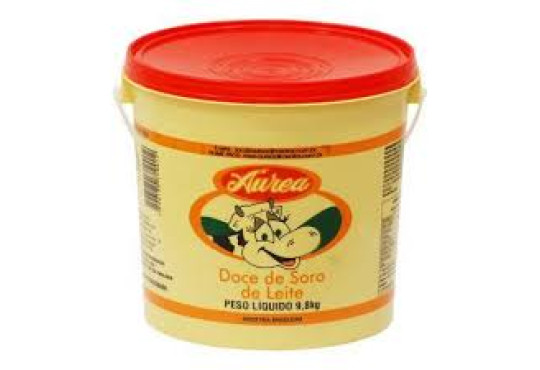 DOCE LEITE AUREA " BALDE 4.8KG SORO TRADICIONAL