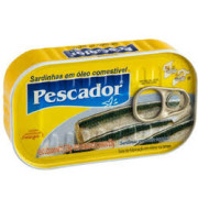 SARDINHA PESCADOR ÓLEO 125GR