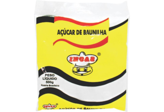 AÇÚCAR BAUNILHA INCAS 500GR