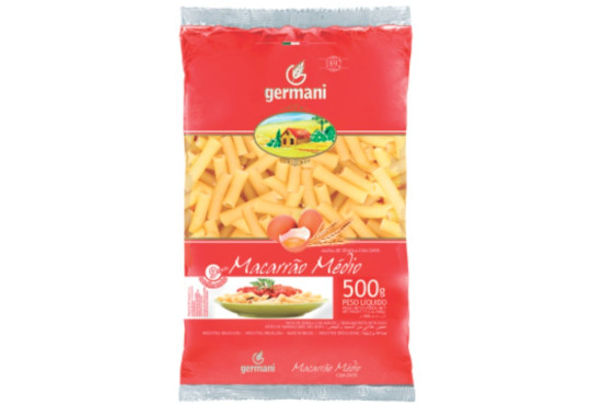 MASSA GERMANI COM OVOS MACARRÃO 500GR