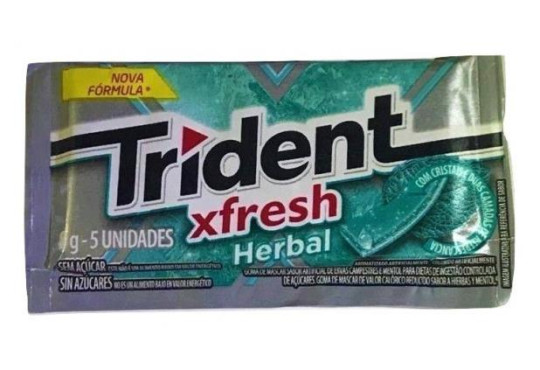 CHICLÉ TRIDENT HERBAL C/ 21